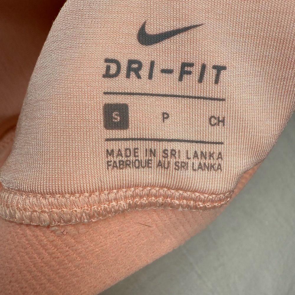 Nike Women's Light Pink Sports Bra - Picture 2 of 3